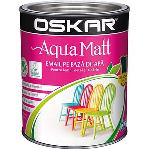 Email OSKAR Aqua Matt, gri antracit, 0.6l