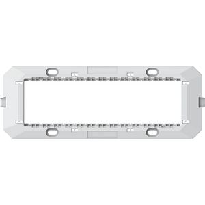 Suport fixare HIMEL Flexo, 7 module, 204.7 x 10 x 72.5mm, alb