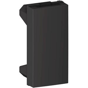 Tasta falsa HIMEL Flexo, 1 modul, negru