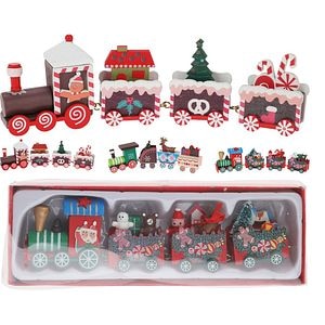 Decoratiune Trenulet, 20 cm, lemn, diverse modele