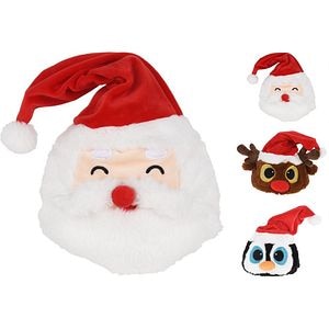 Fes Craciun cu sunet si miscare, 45 cm, plus, multicolor, diverse modele