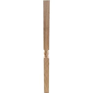 Balustru strunjit, stejar, 750 x 43 x 43 mm, natur