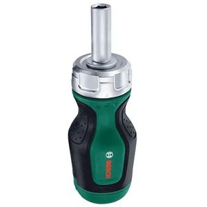 Surubelnita scurta clichet BOSCH, otel, verde-negru