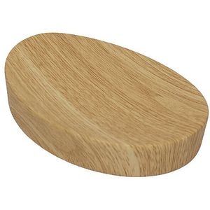 Savoniera FRANDIS 196670, polirasina, efect lemn, bej