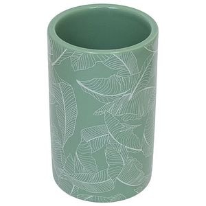 Pahar baie FRANDIS 196677, ceramica, verde deschis