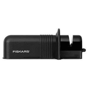 Dispozitiv pentru ascutit topoare si cutite FISKARS Solid, plastic, negru
