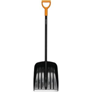 Lopata zapada FISKARS Solid, 132cm, aluminiu, negru-portocaliu