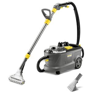 Aspirator cu spalare KARCHER PROFESIONAL Puzzi 10/1 Adv 1.100-143.0, 8l, 1250W, gri antracit