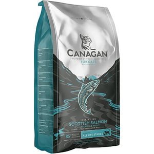 Hrana uscata pentru pisici CANAGAN, Adult, Somon, 4 kg