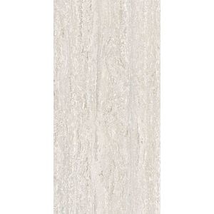 Gresie interior/exterior Travertin, gri deschis, portelanata, 60 x 120 cm, 1.44 mp/cutie, PEI 4