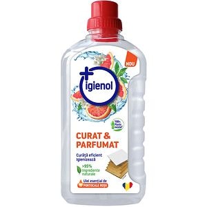 Solutie de curatare pardoseli IGIENOL Curat & Parfumat, Portocale rosii, 1 l