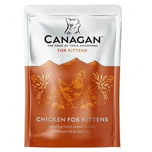 Hrana umeda pentru pisici CANAGAN, Junior, Pui, 8 x 85 g