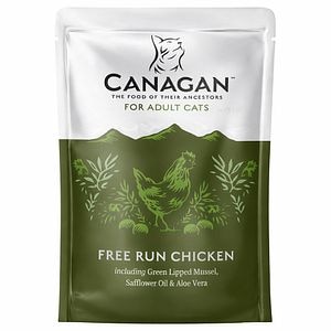 Hrana umeda pentru pisici CANAGAN, Adult, Pui, 8 x 85 g