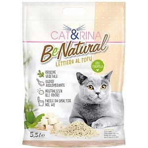 Asternut igienic RECORD Vegetal, tofu, 5.5 l