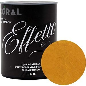 Vopsea decorativa CORAL Effetto, Palatino, 0.9L