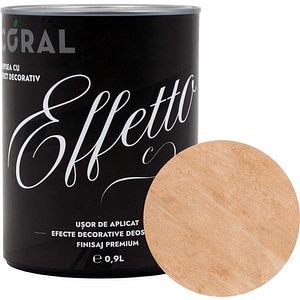 Vopsea decorativa CORAL Effetto, Centocelle, 0.9L