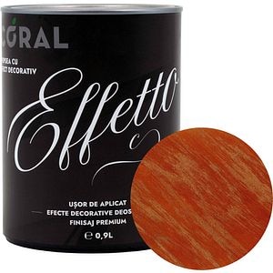 Vopsea decorativa CORAL Effetto, Palmarola, 0.9L