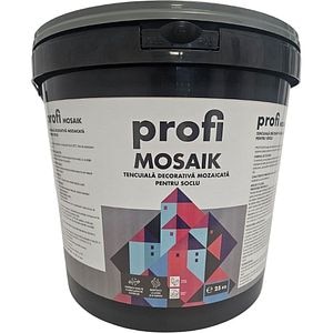 Tencuiala decorativa mozaicata PROFI Mosik, Teracotta, 25Kg