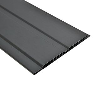 Lambriu antracit, 12.5 cm X 3m, 3.75 mp
