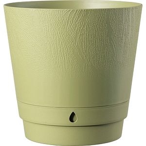 Ghiveci plante DEROMA Oasi, D15 cm, plastic, verde