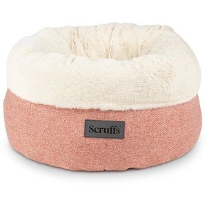 Culcus pentru pisici SCRUFFS Cosy, 45 x 45 x 30 cm, multicolor
