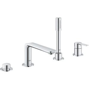 Baterie cada GROHE Lineare 19577001, set dus, alama, crom