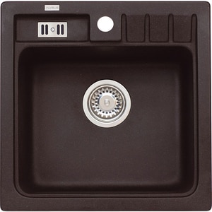 Chiuveta bucatarie ALVEUS Niagara 20 G91, 1 cuva, compozit granit, negru