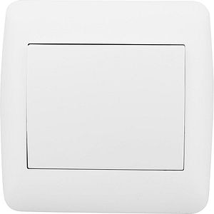 Intrerupator 1 modul, 10 A, 250 V, alb, plastic  Bodner