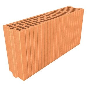 Caramida interior/exterior POROTHERM 25 N+F, 37.5 x 25 x 23.8 cm 