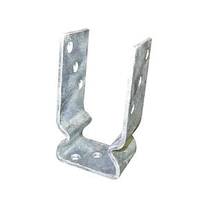 Suport tip U, 81 x 150 x 100 x 60 mm, zincat alb