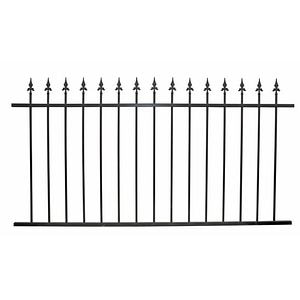 Panou gard universal, negru, L 200 x H 105 cm
