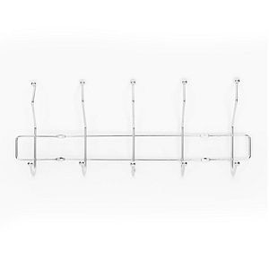 Cuier 10 carlige, 39 x 12 x 5 cm, crom