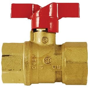 Robinet gaz fluture RIDA 1J01000128, 1/2", alama