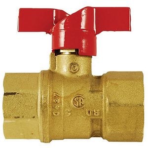 Robinet gaz fluture RIDA 1J01000129, 3/4", alama