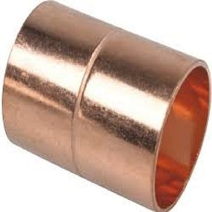 Mufa teava cupru, 18 mm, filet interior-interior, set 10 bucati