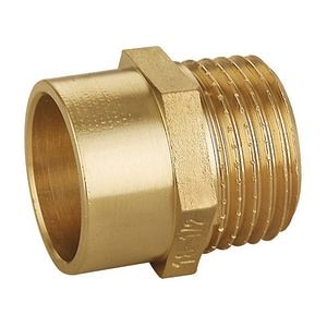 Adaptor alama cupru, 28 mm, racord 3/4 I, filet exterior