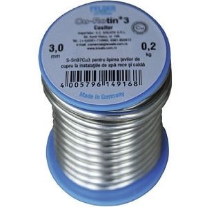 Aliaj lipire moale, 3 mm, 250 mg