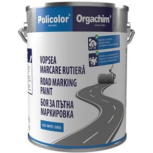Vopsea marcaj rutier POLICOLOR, alb, 3.5L