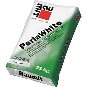 Tinci extra BAUMIT PerlaWhite, 25 Kg
