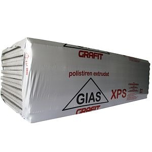 Polistiren extrudat, 5 cm, 5,8 mp, 0,29 mc  Gias