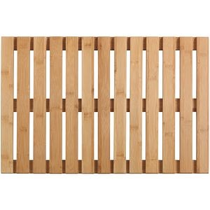 Covoras baie WENKO, bambus, 40 x 60 cm, natur