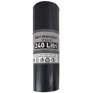 Saci menajeri SMT 240N1, 240 l, 10 bucati/rola