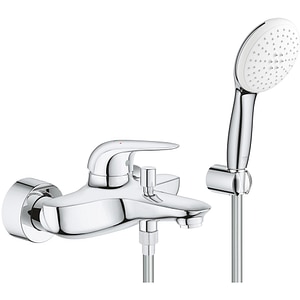 Baterie cada-dus GROHE Eurostyle 25286003, aparenta, set de dus, alama, crom