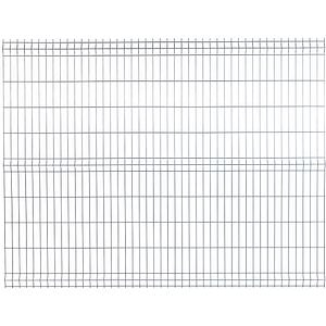 Panou gard bordurat zincat DIAL, 251 x 173 x 3.2 cm, otel, zinc