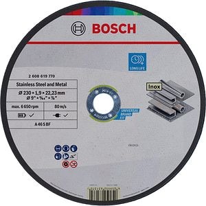 Disc Taiere BOSCH, Metal 230x1.9x22.23mm
