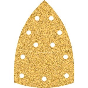 Foaie abraziva delta BOSCH PRO, EXPERT, 102 x 62/93