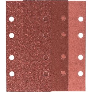 Foaie abraziva perf BOSCH, 93 x 185 mm, R60/R120/R180
