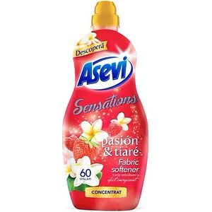 Balsam de rufe concentrat ASEVI Sensation Pasion & Tiare, 1.44 l, 60 spalari