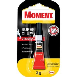 Super glue MOMENT, universal, 3gr