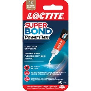Adeziv universal LOCTITE SuperBond Power Flex, gel, 2gr